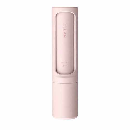 The Rolla reusable pet hair remover in pink