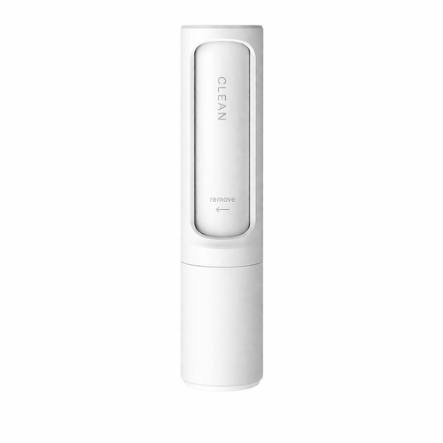 The Rolla reusable pet hair remover in white